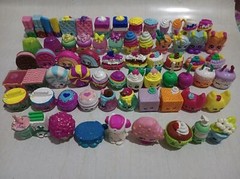SHOPKINS Random Characters-No Duplicates Mixed Seasons-Great Cond