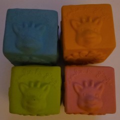 Sophie la Girafe 4 Soft Play Cube Set