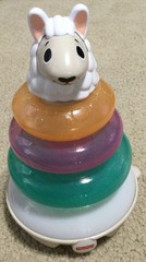 Fisher-Price Linkimals Lights & Colors Llama Multicolor Musical Stacking Toy