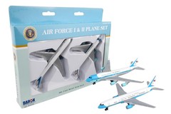 Air Force One 2 Plane set Air Force One and Air Force Two, Blue and White